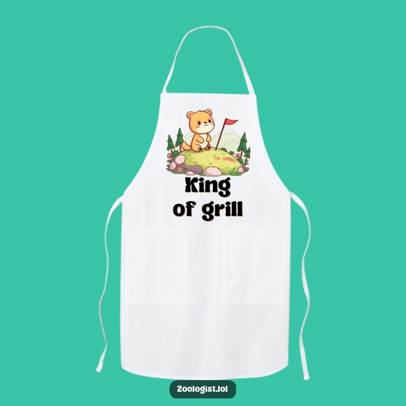 Funny Cheerful Animal Apron - Cook Up Your Next Adventure!