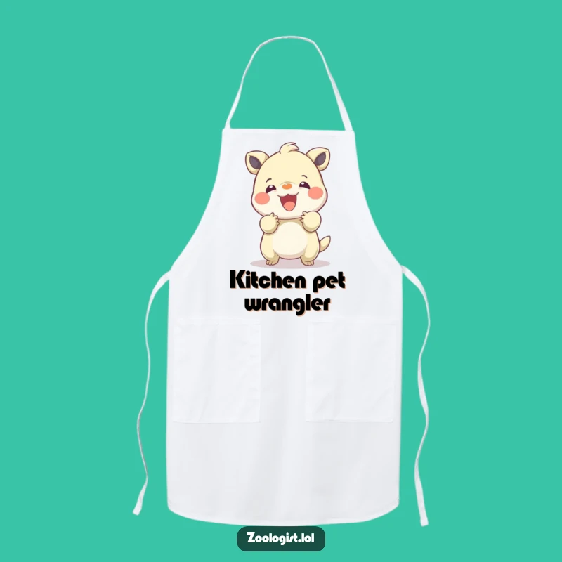 Funny Creature Trainer Apron: Hilarious Kitchen Gift!