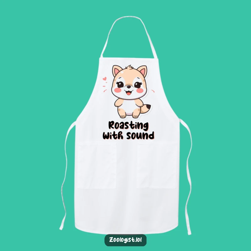 Funny Animal Sound Imitator Apron - Happy Gift for Cooks & Animal Lovers