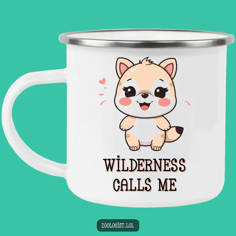 Funny Animal Sound Imitator Camping Mug - Happy Outdoor Gift