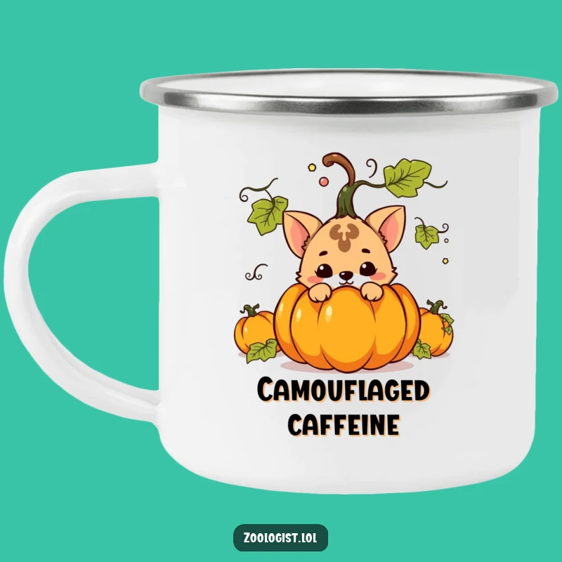 Funny Mischievous Animal Camping Mug - Adventure in Every Sip!