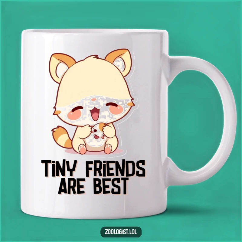 Funny Excited Animal Mug - Cute Creature Examiner Gift for Animal Lovers