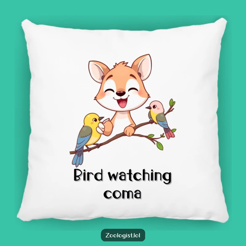 Funny Animal Gazer Pillow - Cozy Comfort for Nature Enthusiasts