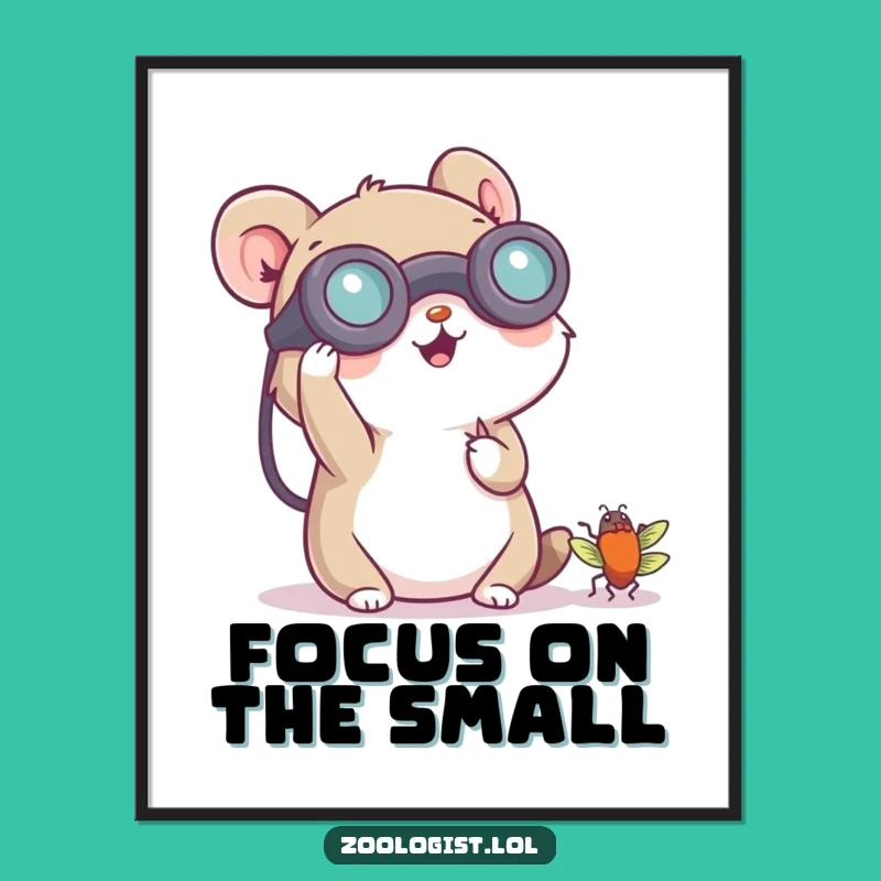 Funny Bug Explorer Poster: Hilarious Wall Art for Nature Enthusiasts