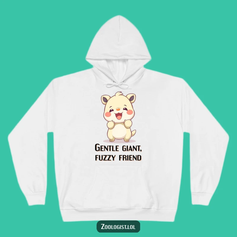 Cozy Funny Creature Calming Hoodie: Perfect Gift for Empaths!