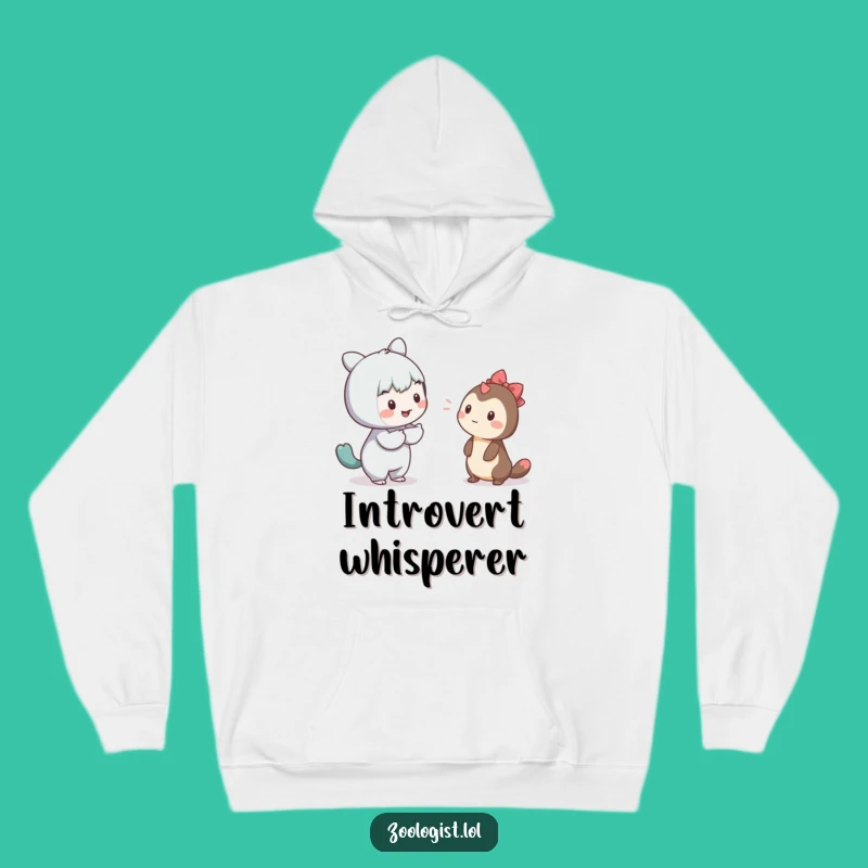 Cozy Funny Shy Creature Hoodie: Warm Hearts and Minds!