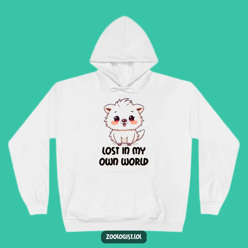 Funny Cozy Hoodie: Cute Animal Creator's Delightful Sketch - Warm & Hilarious Gift!