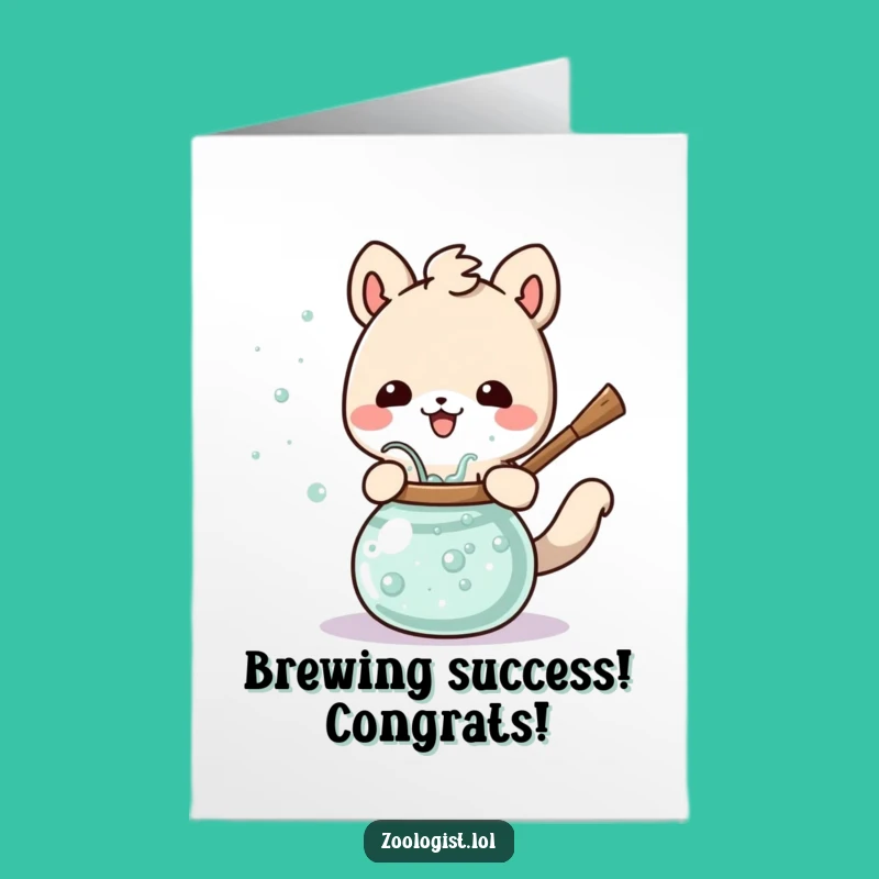 Magic Mix Free Printable Congrats Card: Downloadable for Bewitching Success