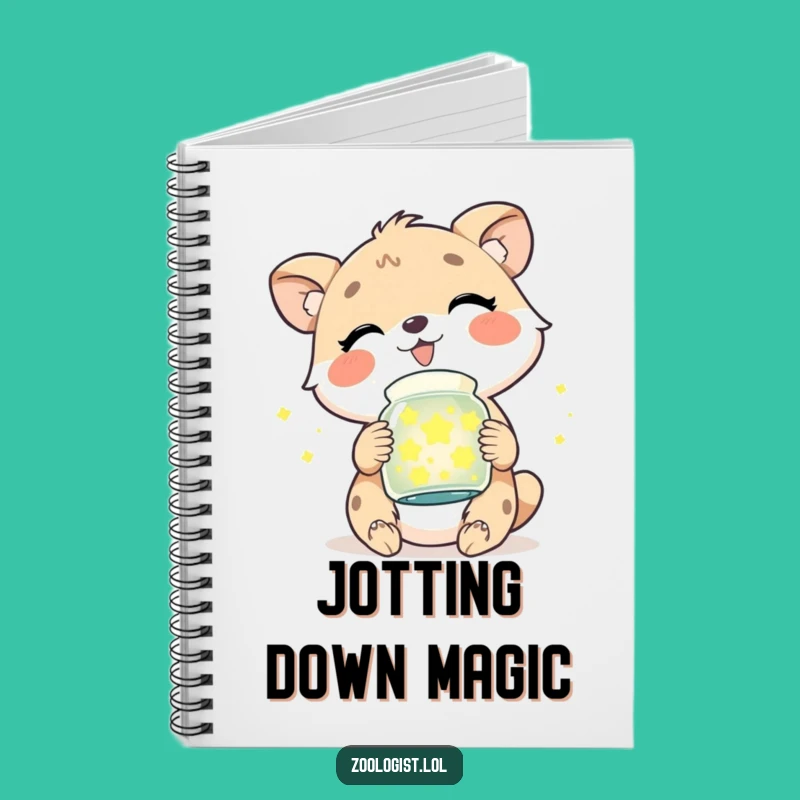 Funny Firefly Journal - Cute Animal Character Giggle Notebook Gift