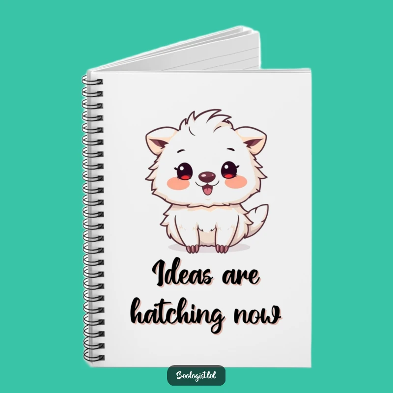 Funny Notebook: Cute Animal Artist's Delightful Sketch - Write Your Funny Ideas!