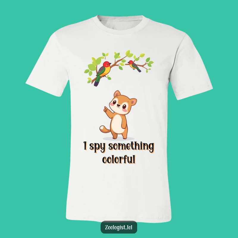 Funny Bird Spotting T-Shirt - Cute Animal Nature Humor Tee