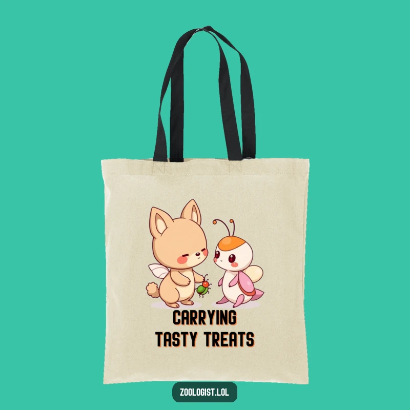Funny Friendship Animal Tote Bag: Kind Sharing, Perfect Buddy Carryall