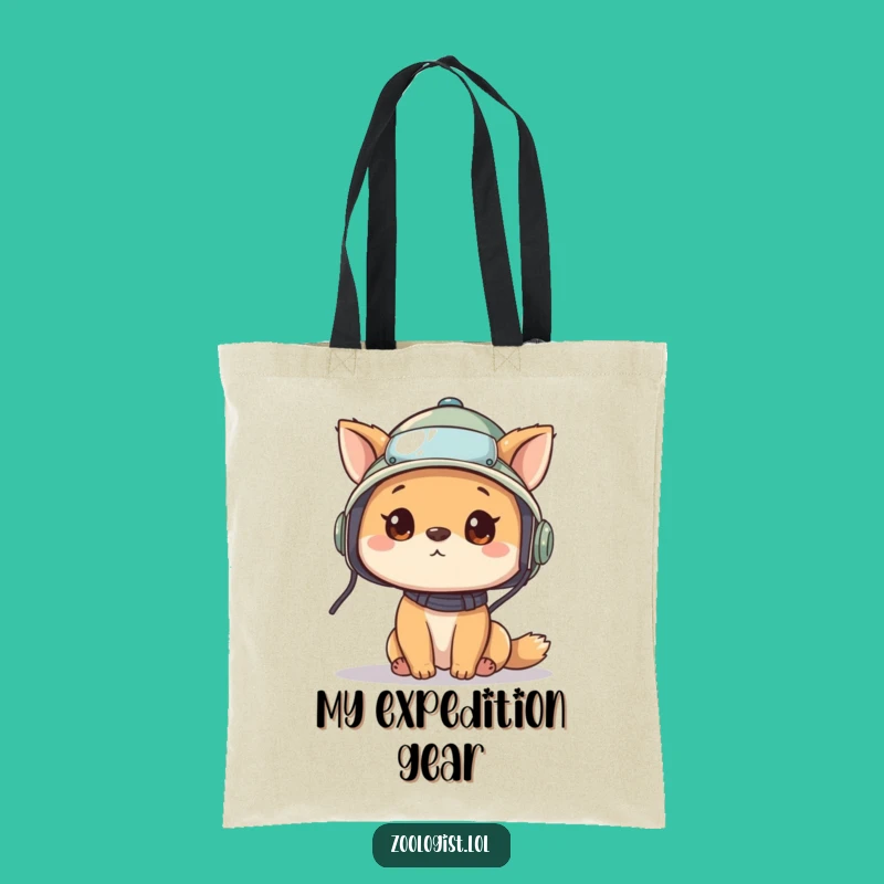 Funny Explorer Tote Bag: Cute Animal Adventure Carrier, Ideal Funny Gift